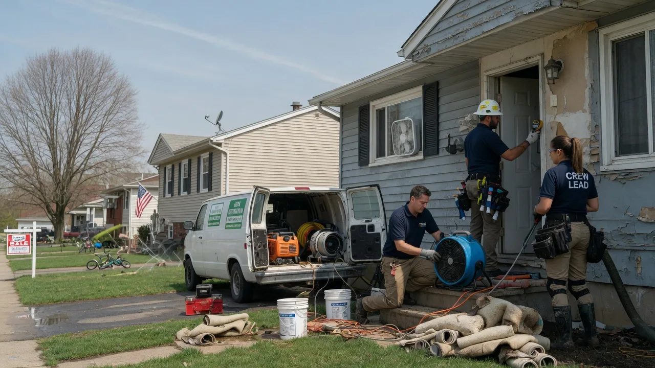 Flood Cleanup in Port Hope, MI near me