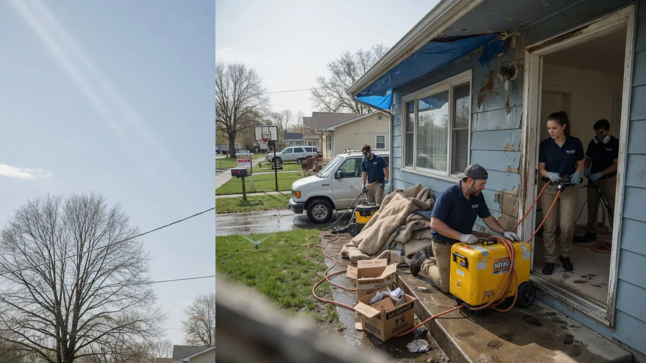 Basement Flood Cleanup in Port Hope, MI near me